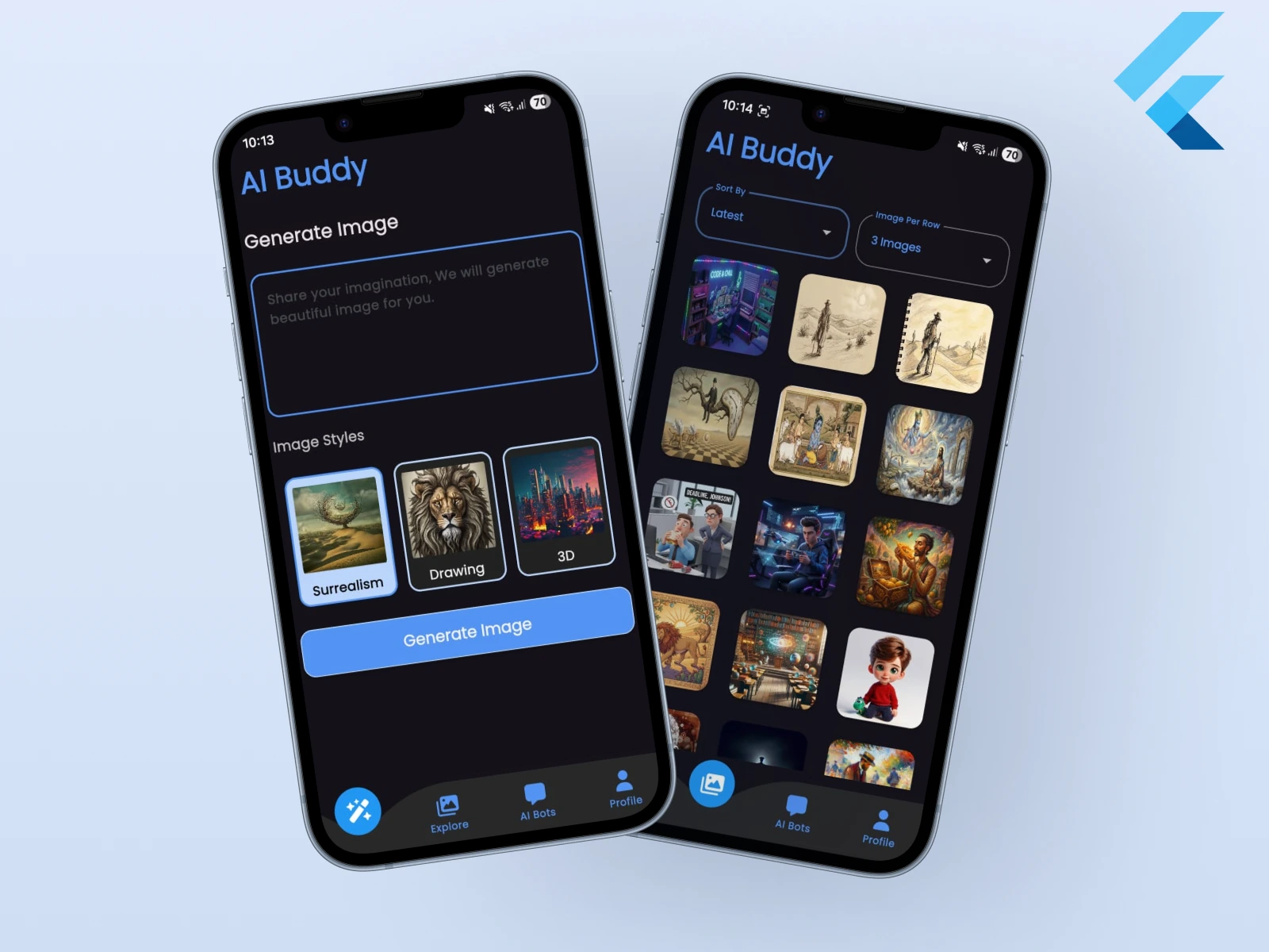 AI Buddy Application Portfolio - Nautilus Techlabs