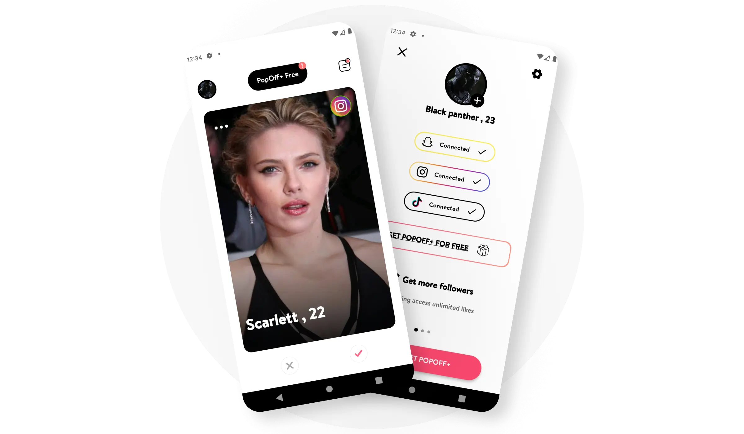 Popoff Dating Application - Flutter - Android - IOS